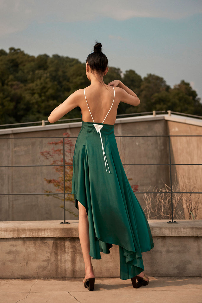 TIANA MATTE SILK SATIN DRESS | LEHHO TIANA MATTE SILK SATIN DRESS | LEHHO