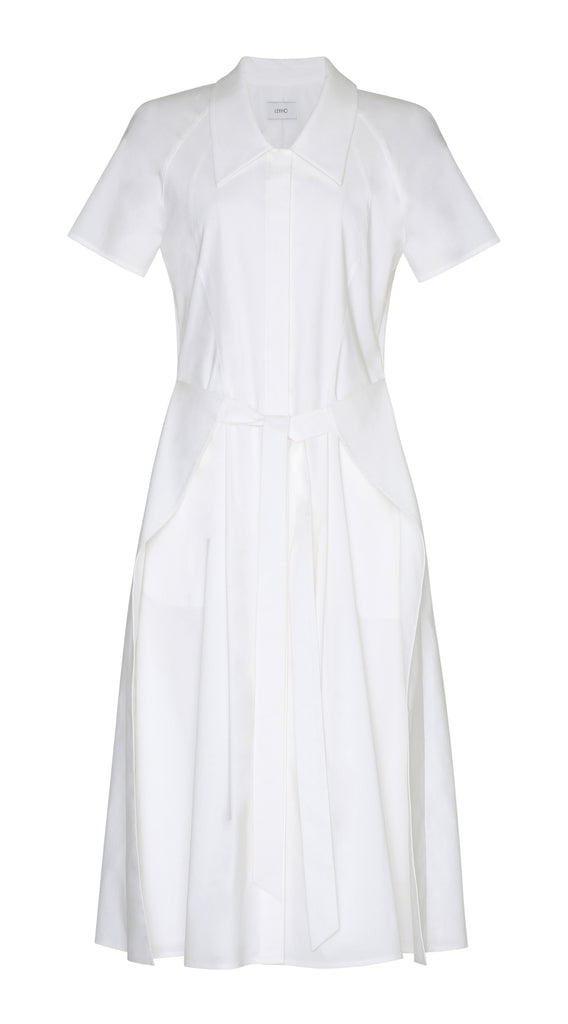 BRANCUSI COTTON POPLIN DRESS