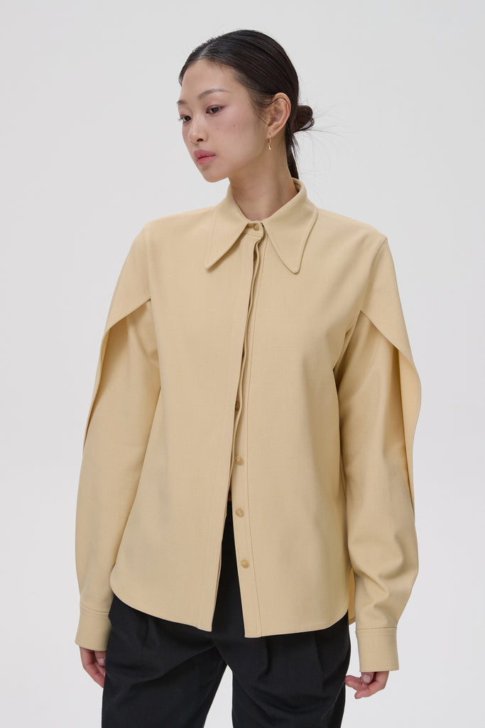 EDITA TWILL CREPE SHIRT