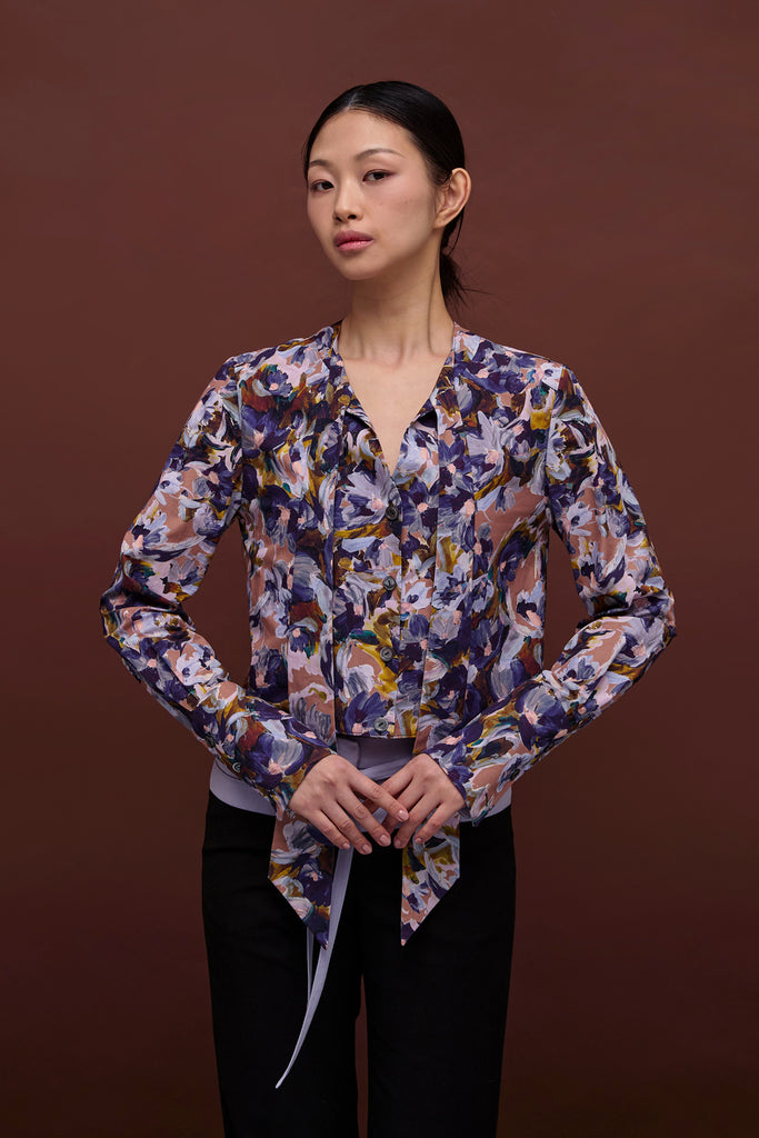 ATEM TIE BLOUSE