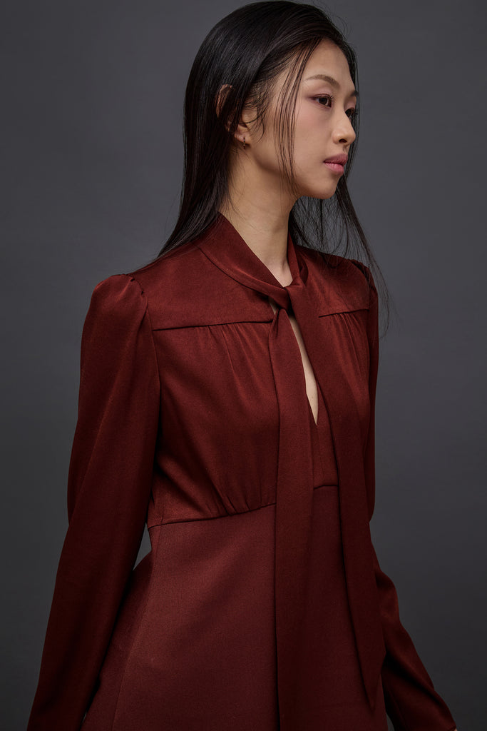CANLAN SCARF DRESS