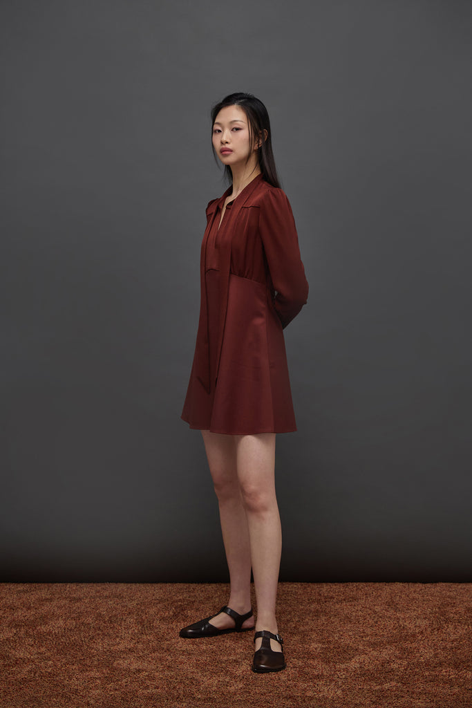 CANLAN SCARF DRESS