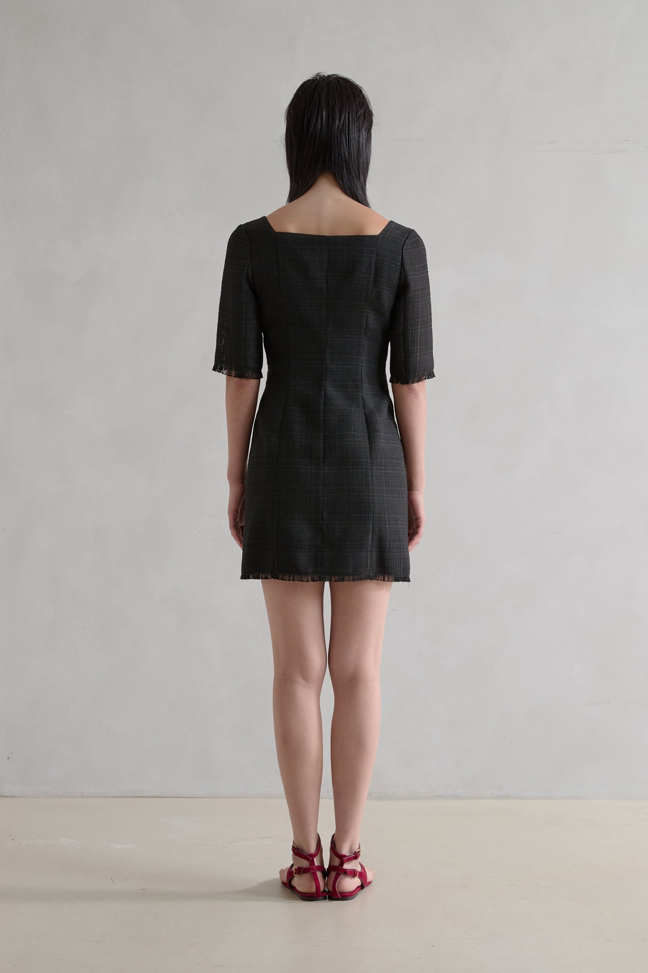 carla linen short dress For Love & Lemons Carla Mini Dress