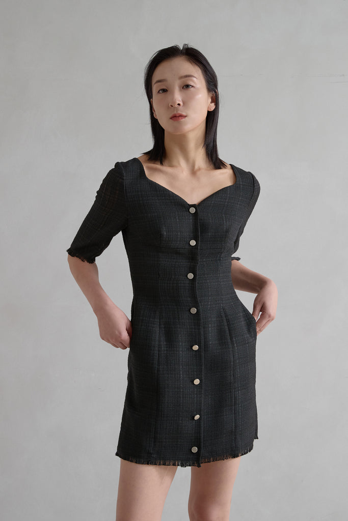 CARLA SUMMER TWEED DRESS