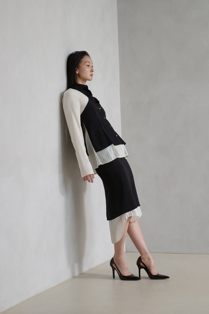 EFFE GEORGETTE CREPE BLOUSE