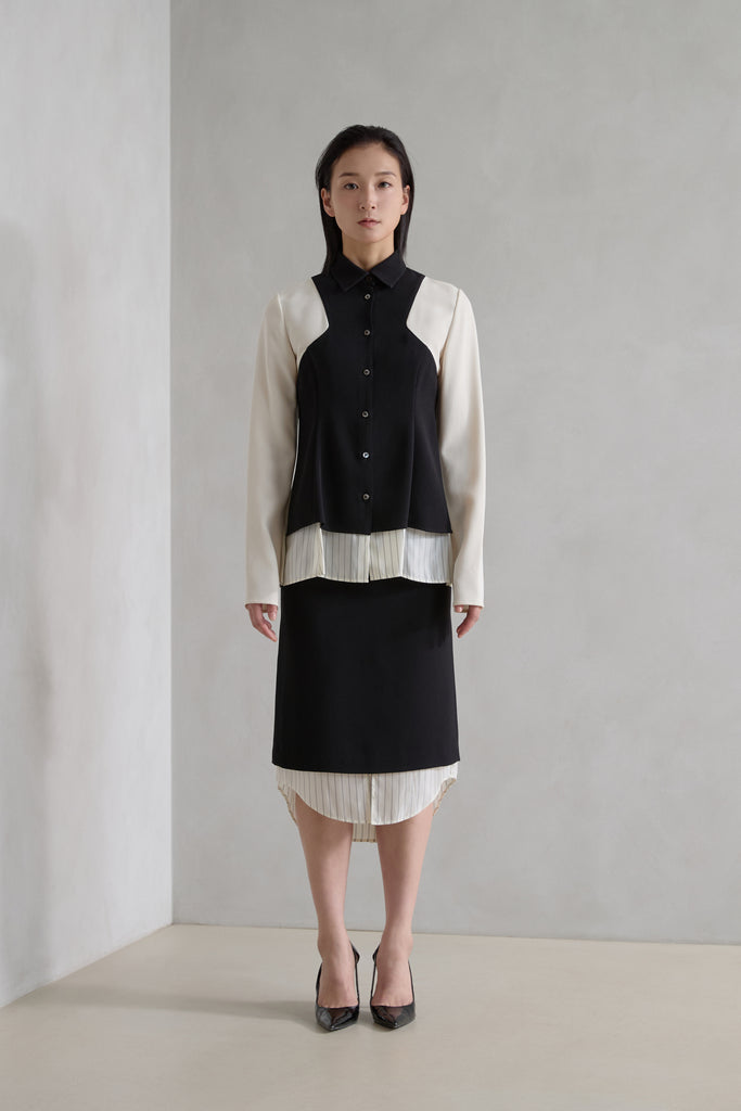 EFFE GEORGETTE CREPE BLOUSE