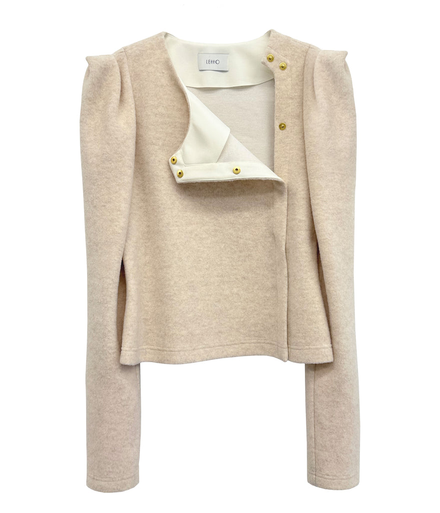 ELINA WOOL JERSEY TOP
