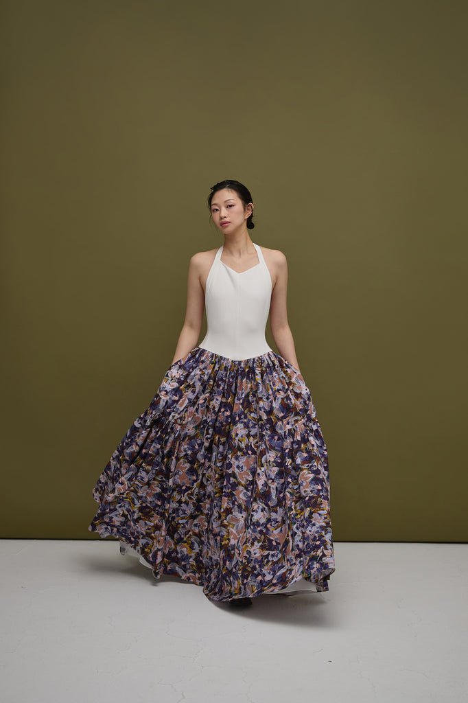 ESTRELLA HALTER NECK GOWN
