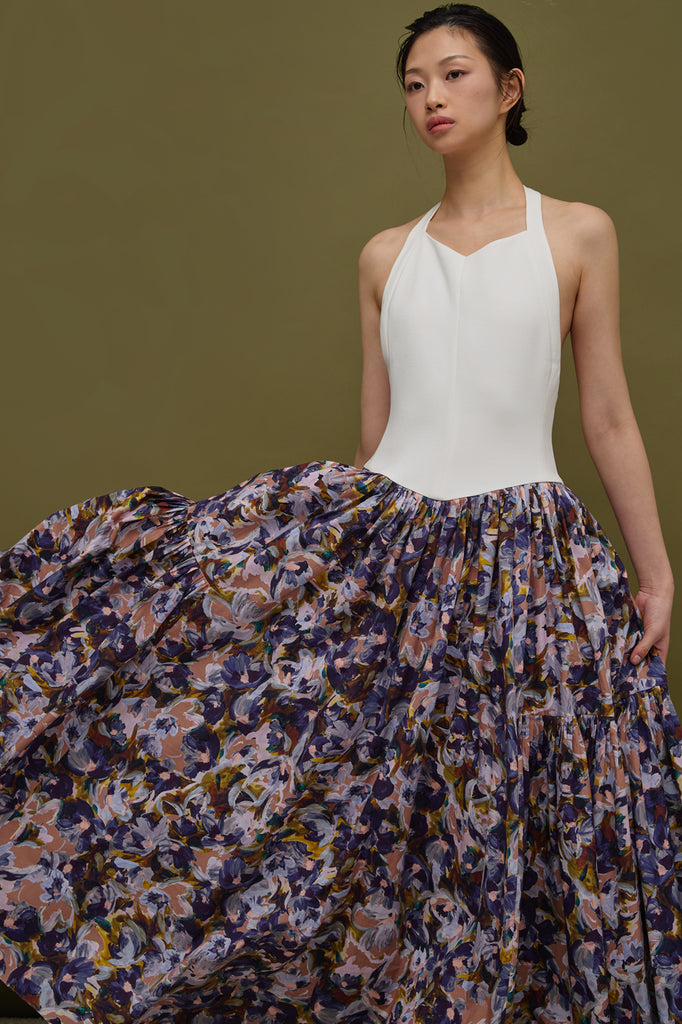 ESTRELLA HALTER NECK GOWN