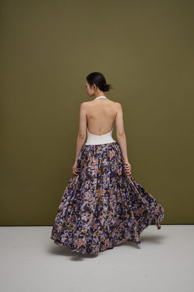 ESTRELLA HALTER NECK GOWN