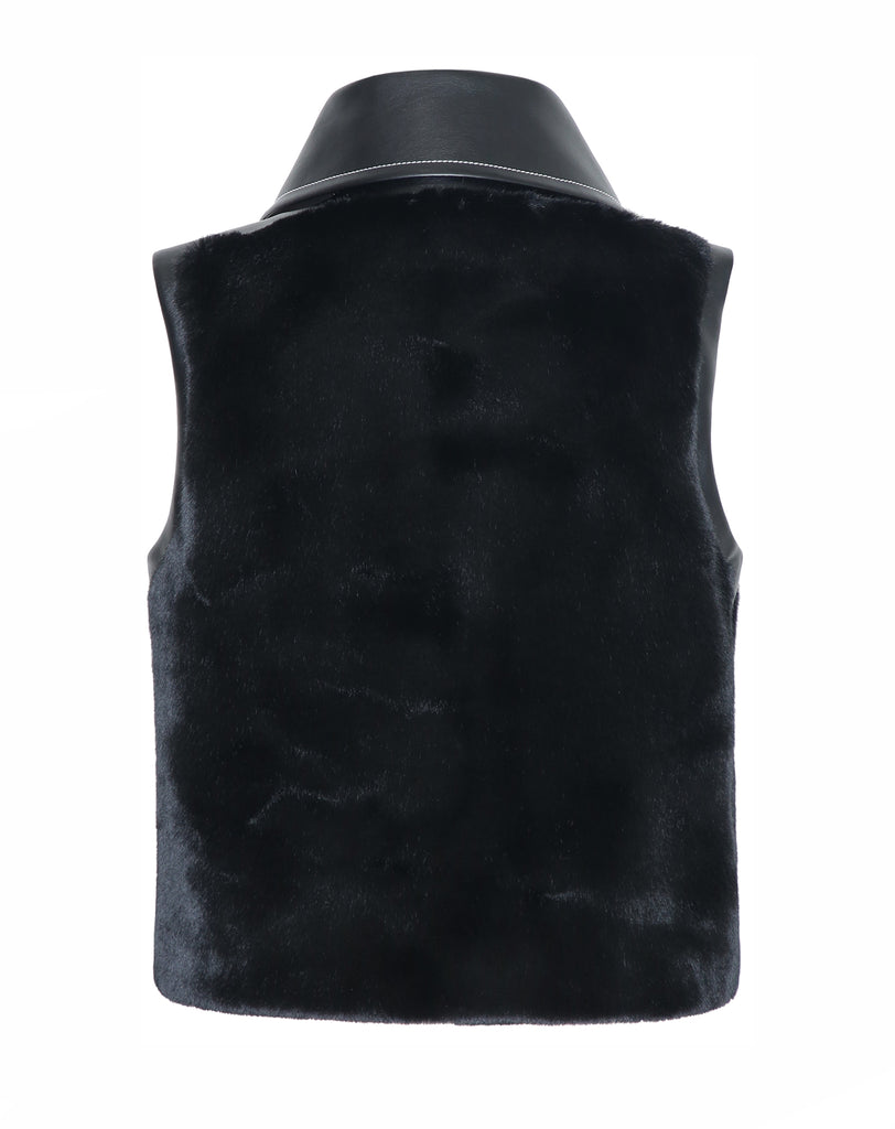 NOX FAUX MINK VEST