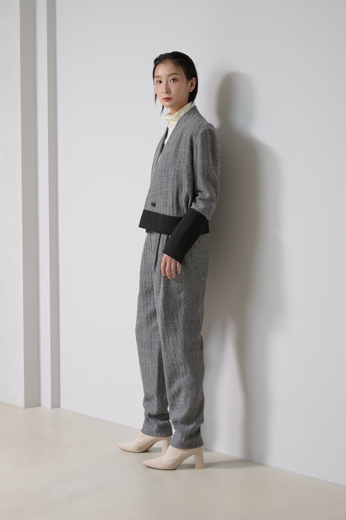 BRITT WOOL HERRINGBONE JACKET