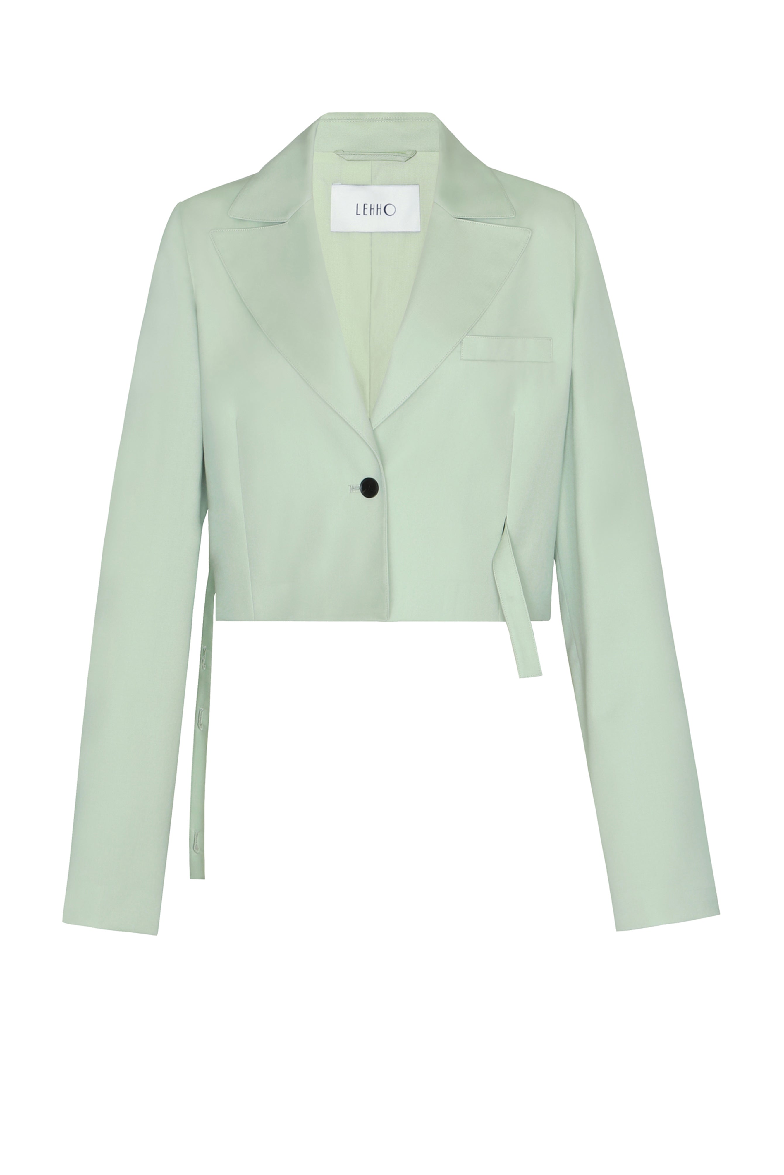 PAPER TROPICAL WOOL CROP JACKET | LEHHO