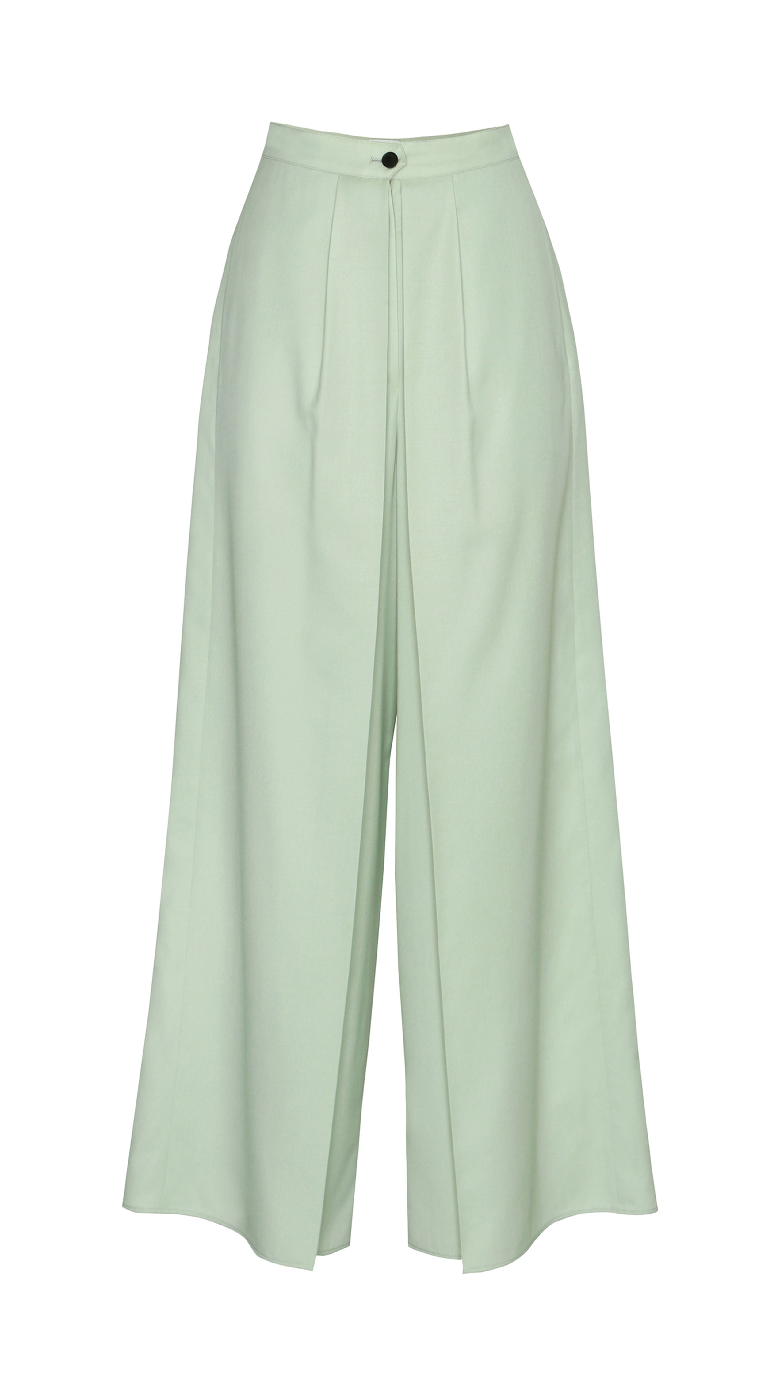 PAPER TROPICAL WOOL WIDE LEG PANTS | LEHHO