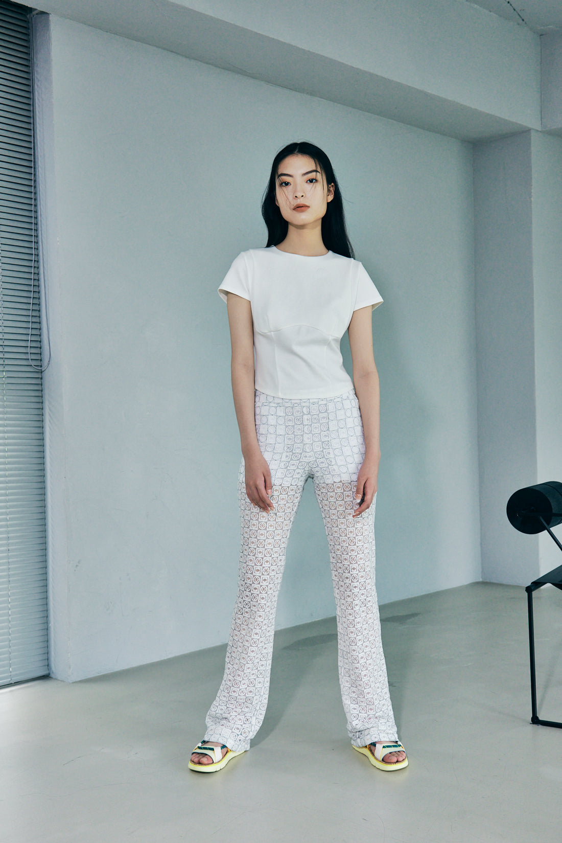 STAMP LACE PANTS | LEHHO