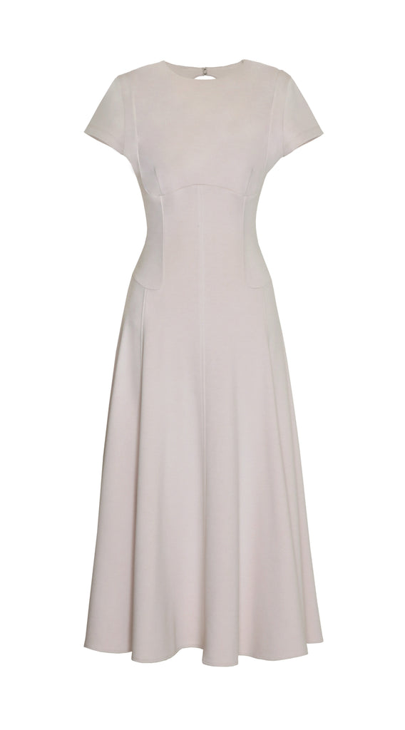 beige open back dress Ovticza Summer Open Back Cami Dress Flowy Vacation Sundress Beige M, Women's, Size: Medium
